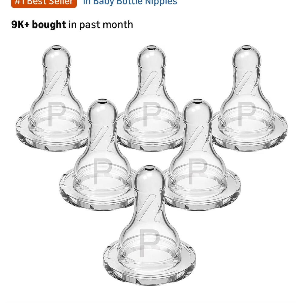 Set of 9 Dr. Brown’s Preemie Nipples